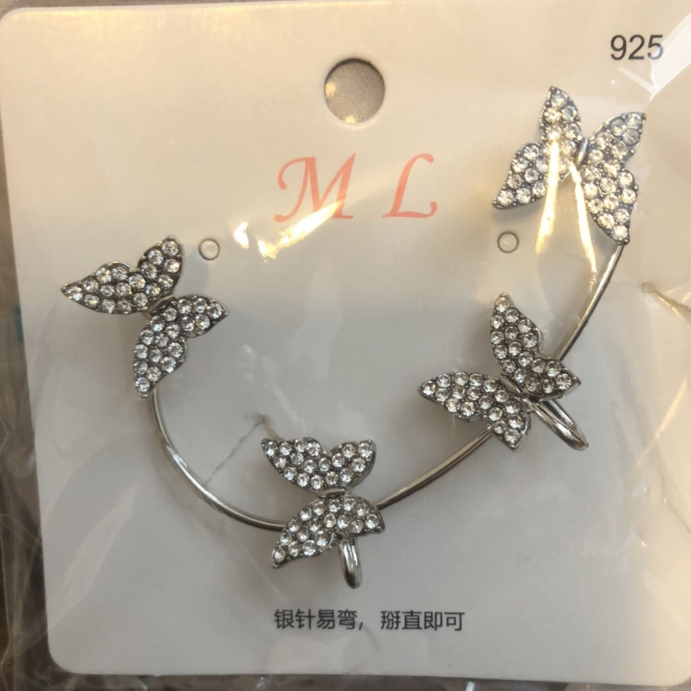 Butterfly Ear Sleeve. Made in China.